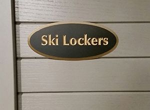 Ski Lockers & Tuning Table