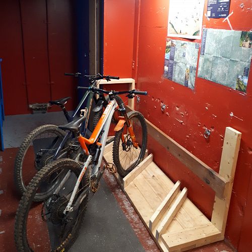 Secure Bike Storage Room